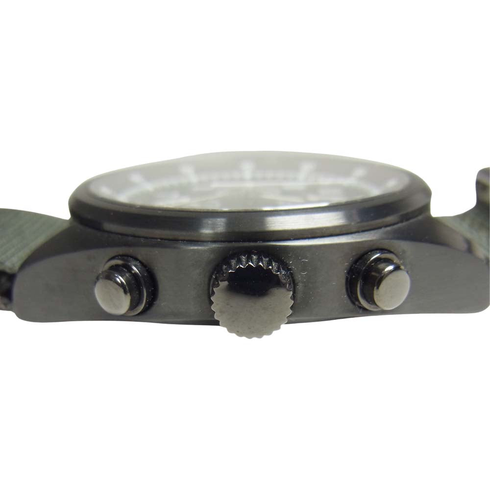 nonnative ノンネイティブ NN-A2751 × セイコー SEIKO CHRONOGRAPH WATCH 500本限定 クロノグラフ ウォッチ ブラック系【中古】
