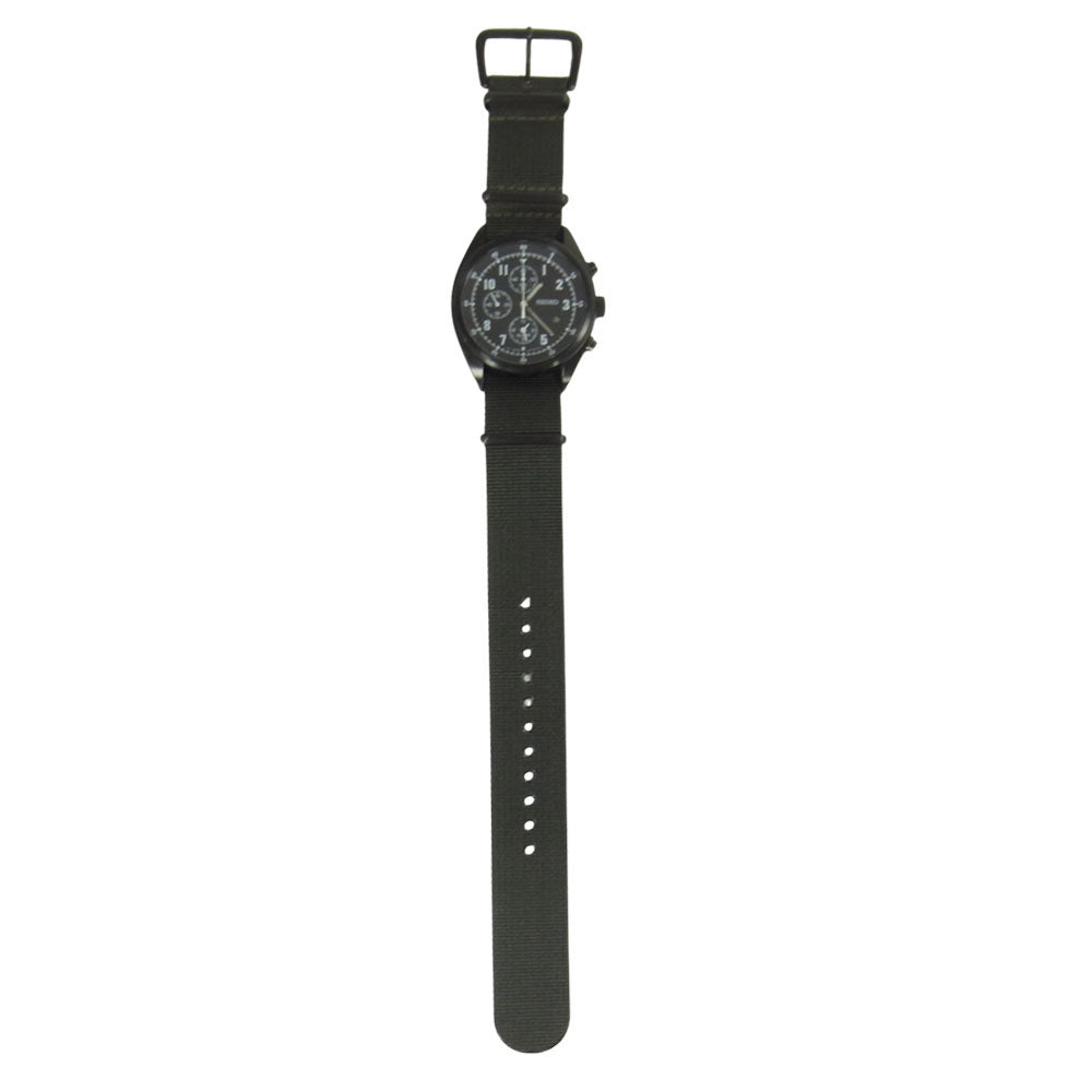 nonnative ノンネイティブ NN-A2751 × セイコー SEIKO CHRONOGRAPH WATCH 500本限定 クロノグラフ ウォッチ ブラック系【中古】