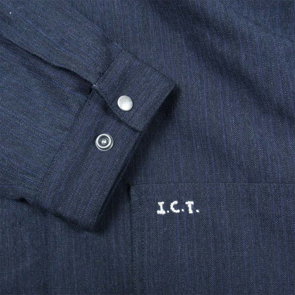 VISVIM ビズビム 0219905013003 ICT SECTION GANG COVERALL セクション ギャング カバーオール ジャケット ブラック系 1【中古】