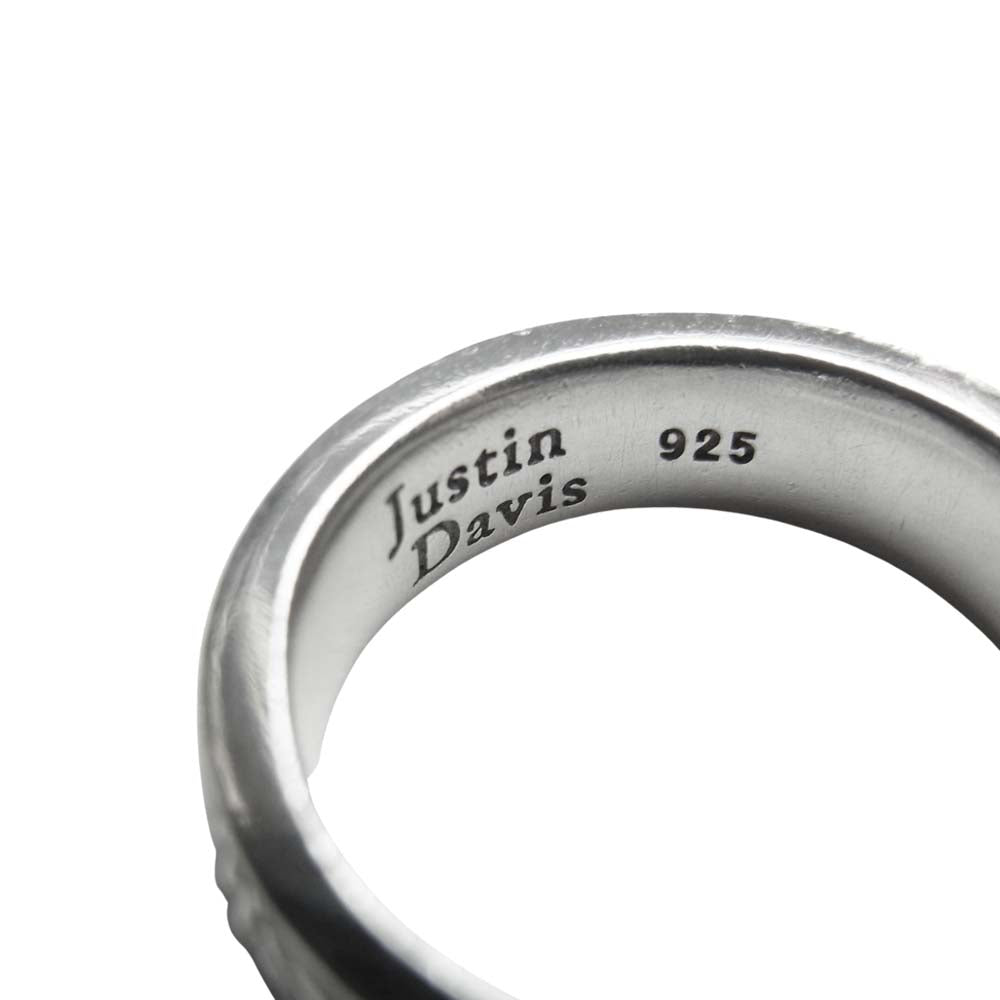 Justin Davis ジャスティンデイビス SRJ695 OBSESSION オブセッション リング シルバー系 シルバー系 9号程度【中古】