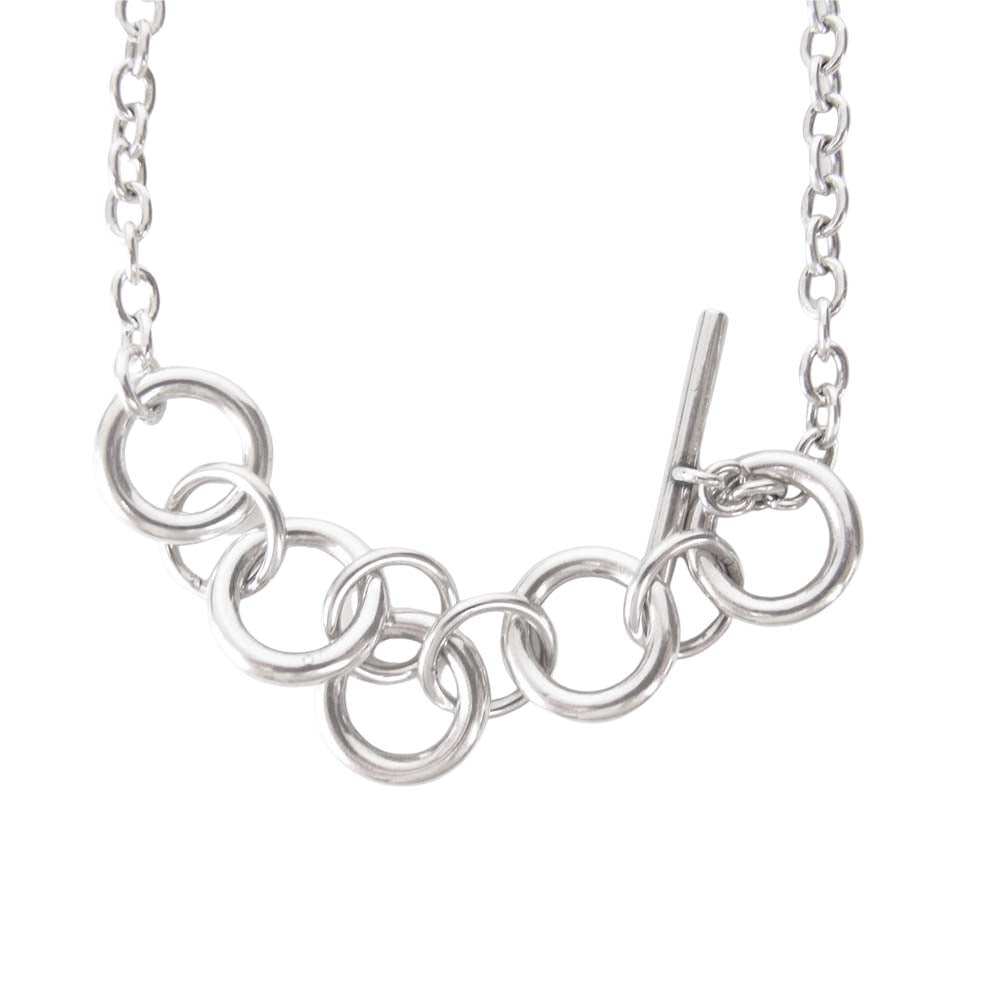 Justin Davis ジャスティンデイビス SNJ913 CHAINON シェノン チェーン チョーカー シルバー系【中古】