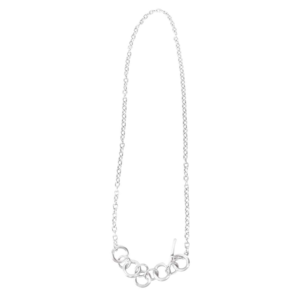 Justin Davis ジャスティンデイビス SNJ913 CHAINON シェノン チェーン チョーカー シルバー系【中古】