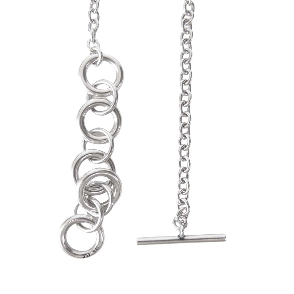 Justin Davis ジャスティンデイビス SNJ913 CHAINON シェノン チェーン チョーカー シルバー系【中古】