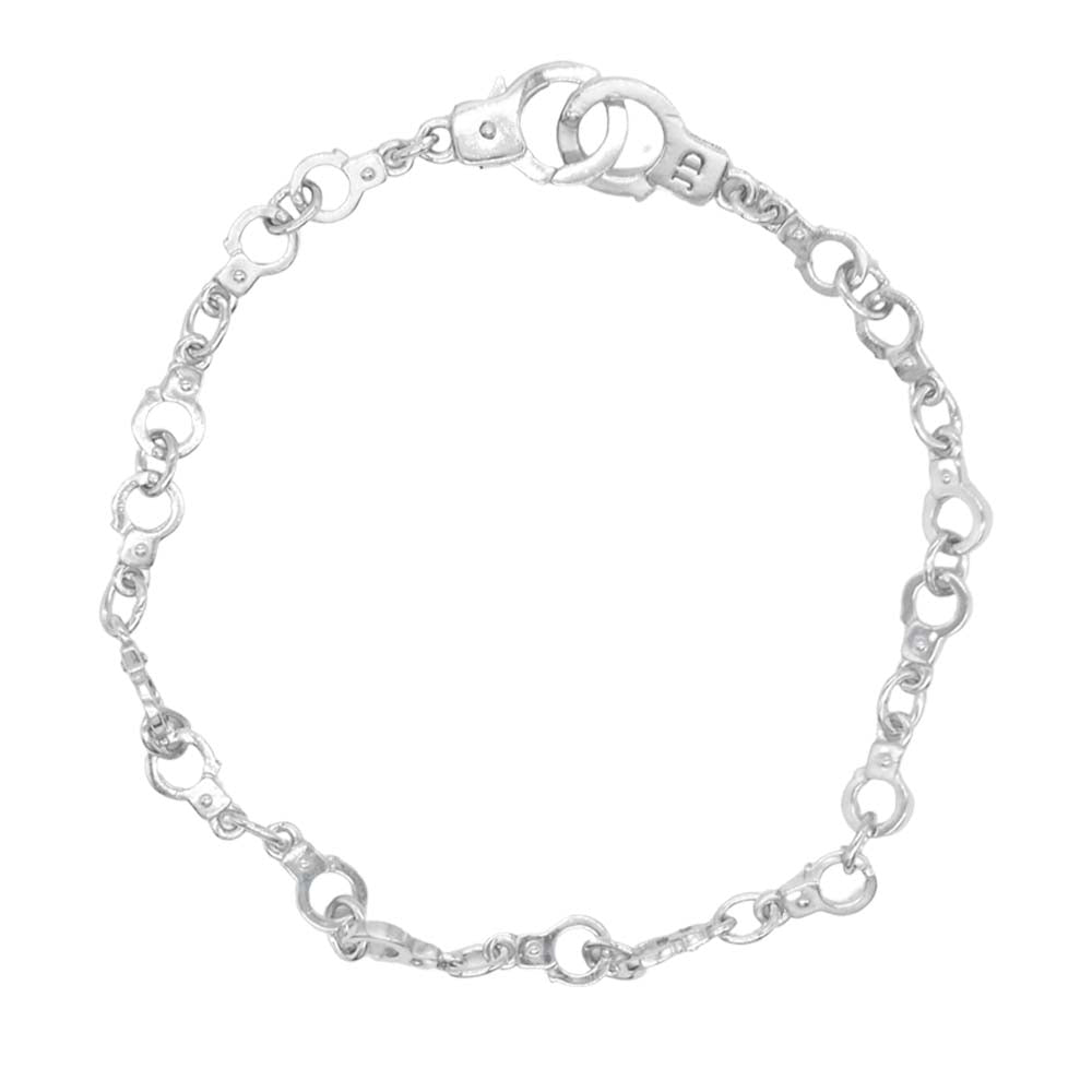Justin Davis ジャスティンデイビス SBJ438 TINY LOVE CUFF BRACELET タイニー ラブ カフ シャイニー ブレスレット【中古】