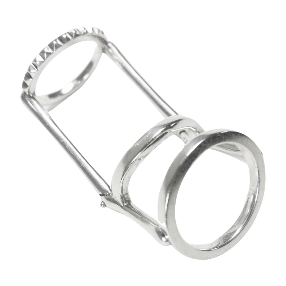 Justin Davis ジャスティンデイビス SRJ894 GUMP RING ジャンプ 関節リング シルバー系【中古】