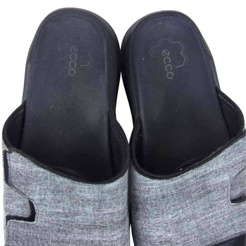 エコー × BEAMS JAPAN ビームス 別注 リバースダイ サンダル グレー系 26.5cm 【中古】