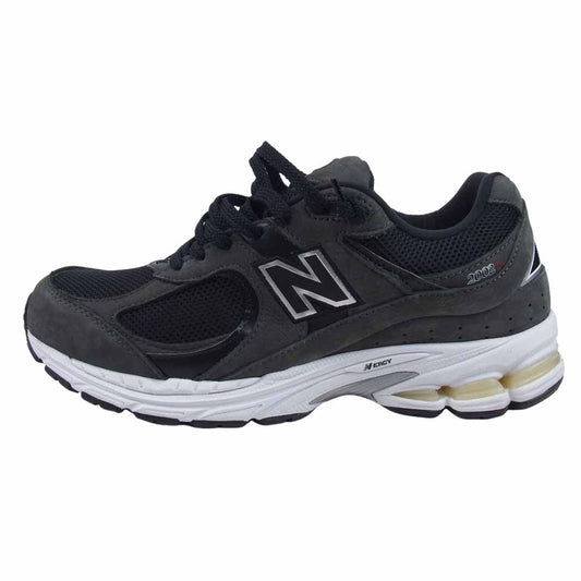 NEW BALANCE ニューバランス ML2002RB ローカットスニーカー ランニングシューズ ブラック系 グレー系 28㎝【美品】【中古】