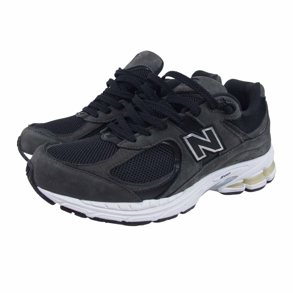 NEW BALANCE ニューバランス ML2002RB ローカットスニーカー ランニングシューズ ブラック系 グレー系 28㎝【美品】【中古】