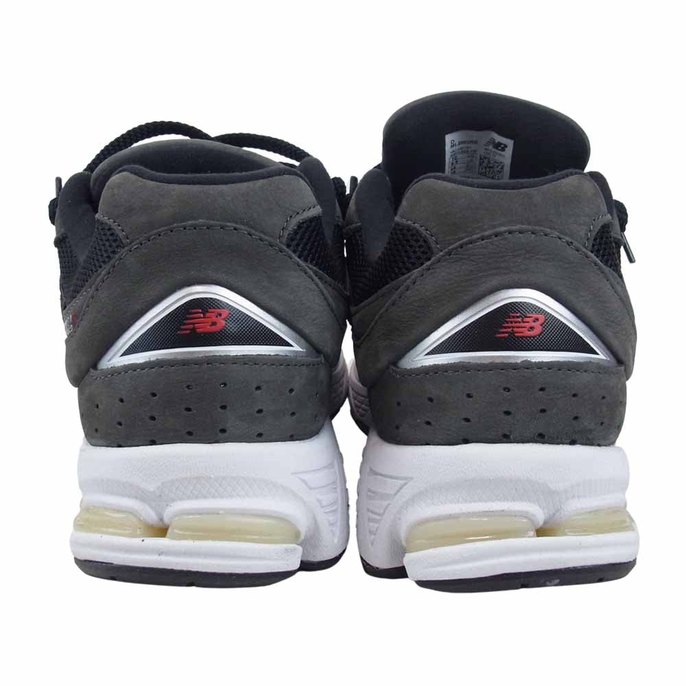 NEW BALANCE ニューバランス ML2002RB ローカットスニーカー ランニングシューズ ブラック系 グレー系 28㎝【美品】【中古】