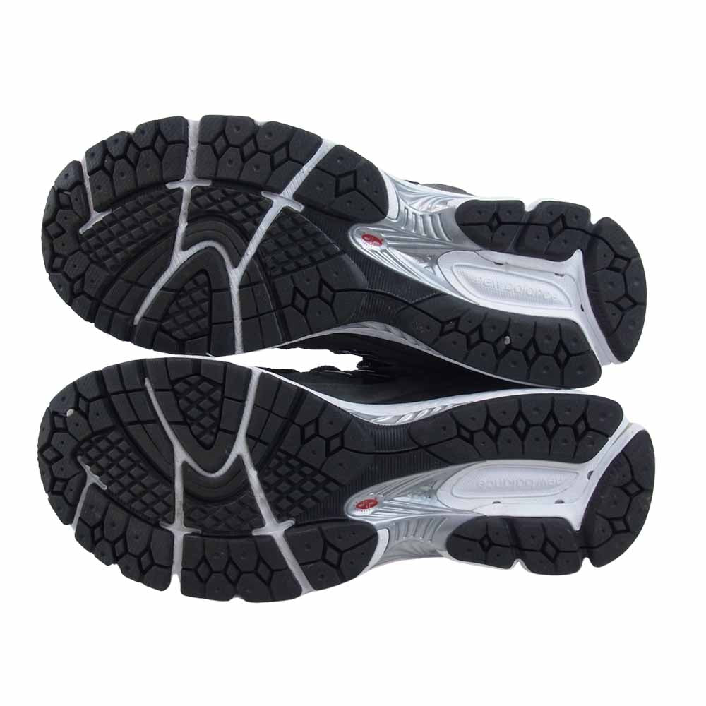 NEW BALANCE ニューバランス ML2002RB ローカットスニーカー ランニングシューズ ブラック系 グレー系 28㎝【美品】【中古】