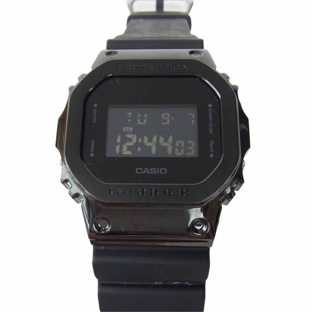 CASIO カシオ GM5600B BEAMS 別注 メタルカバード スクエア ウォッチ 腕時計 ブラック系【中古】