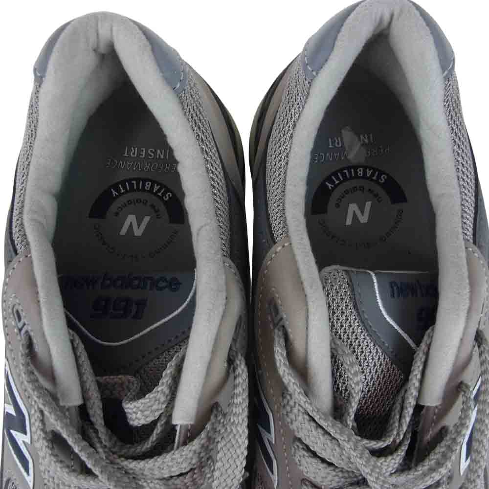NEW BALANCE ニューバランス M991ANI 20th Anniversary 20周年記念モデル ローカットスニーカー グレー系 28㎝【新古品】【未使用】【中古】