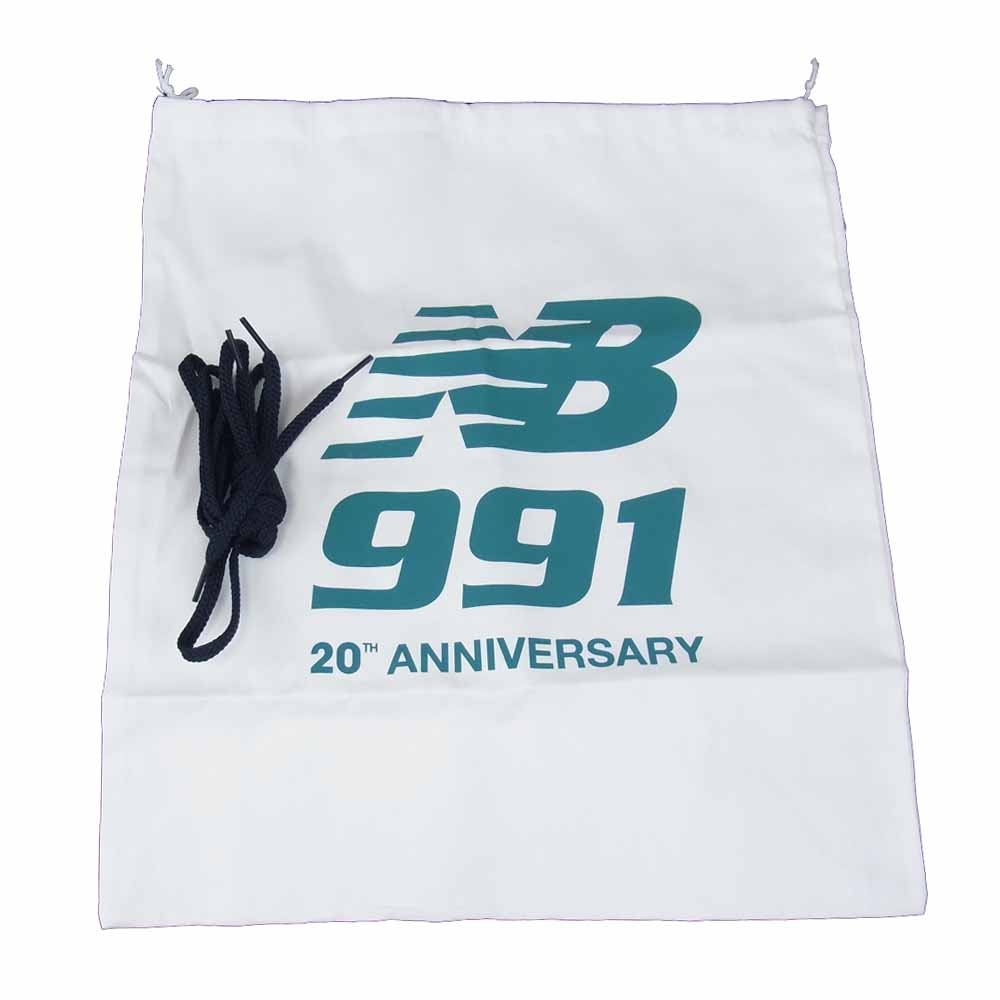 NEW BALANCE ニューバランス M991ANI 20th Anniversary 20周年記念モデル ローカットスニーカー グレー系 28㎝【新古品】【未使用】【中古】