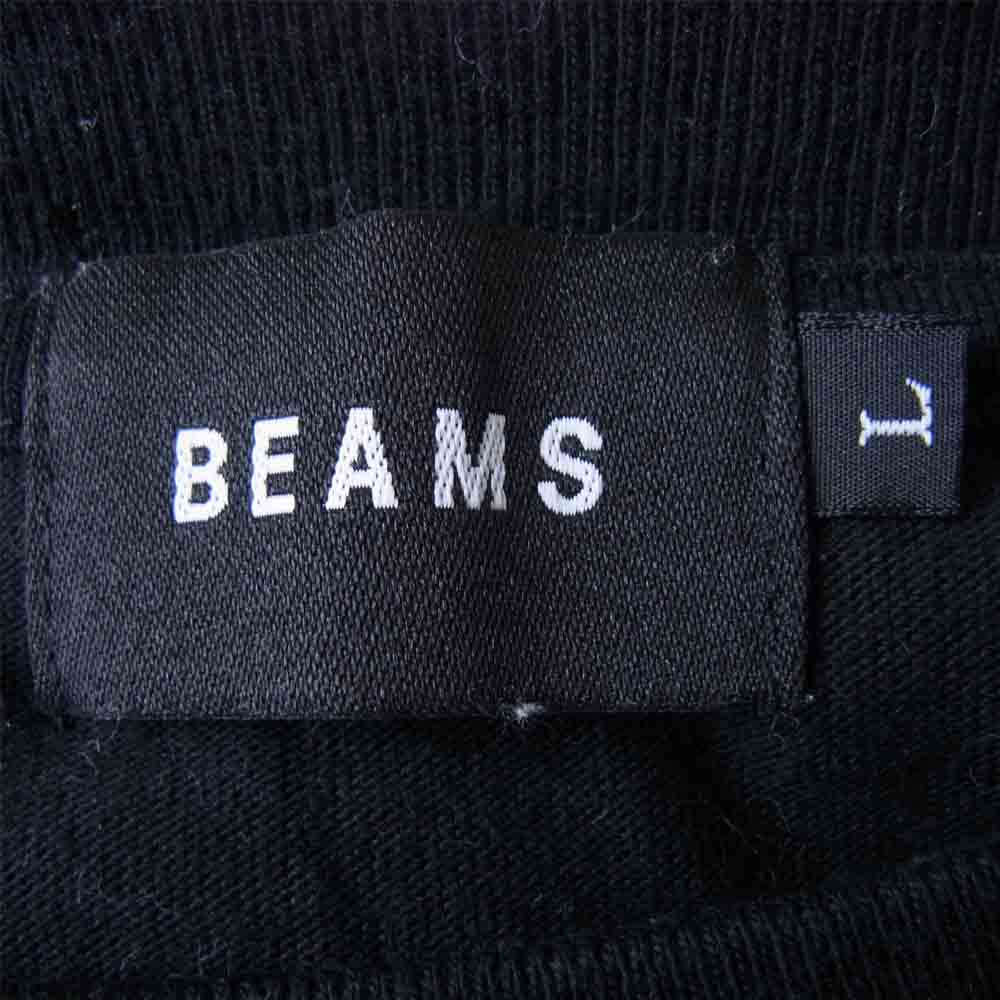 ペーパーボーイ 21SS 11-08-6038-976 BEAMS 別注 Broken Egg T ブロッケン エッグ Tシャツ ブラック系 L【中古】