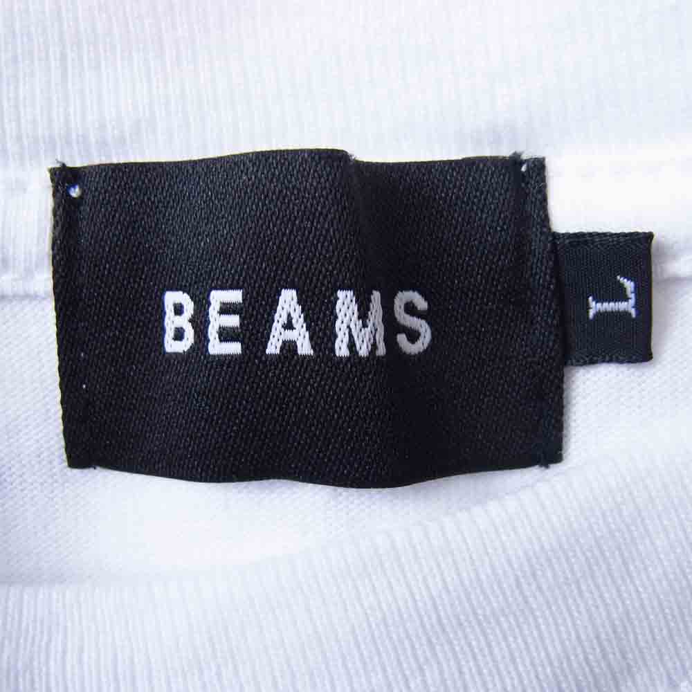 ペーパーボーイ 21SS 11-08-6039-976 BEAMS 別注 Egg Pack T エッグ パック Tシャツ ホワイト系 L【中古】