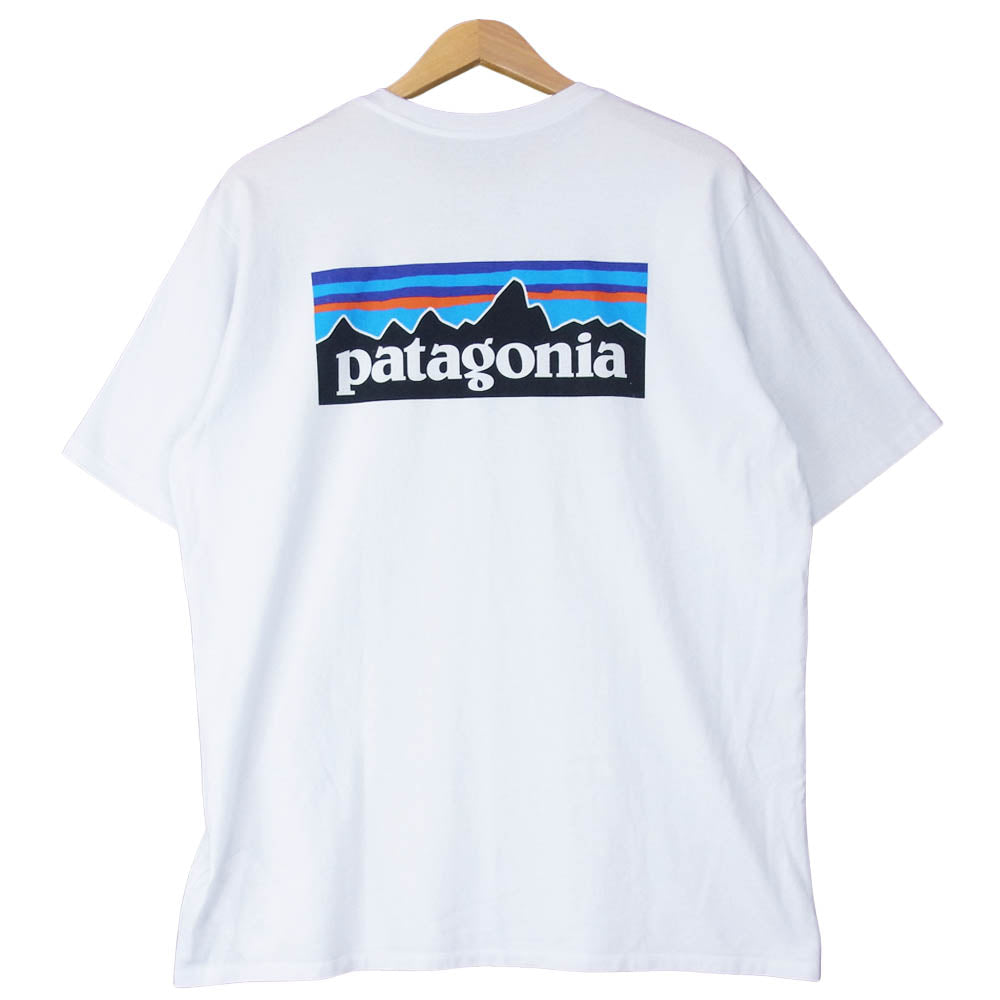 patagonia パタゴニア 38504 S/S LOGO TEE 半袖 Tシャツ ブルー系 L【中古】