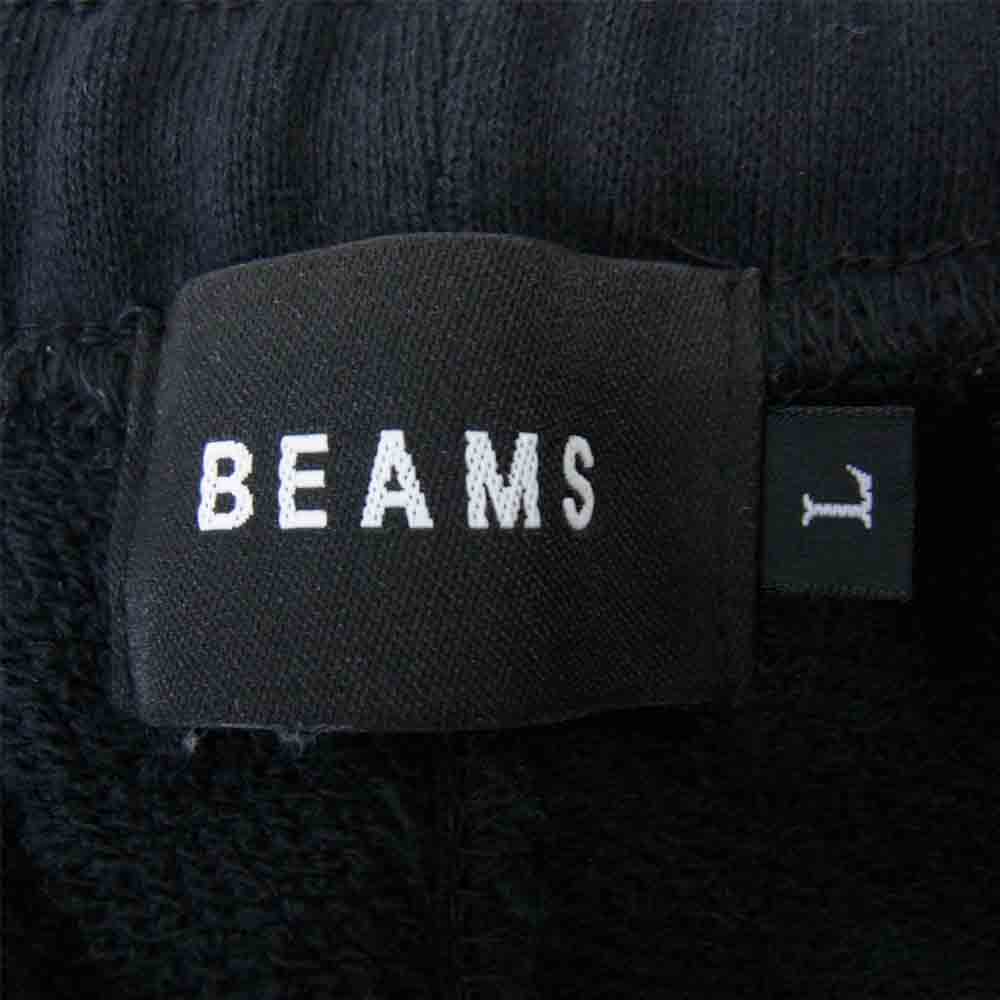 ペーパーボーイ 21SS 11-25-2243-976 BEAMS 別注 Sweat Shorts スウェット ショーツ ブラック系 L【中古】