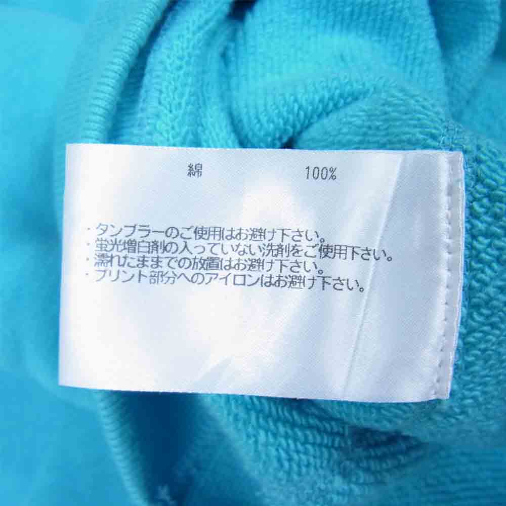 LOOPWHEELER ループウィラー BEAMS 別注 吊裏毛 スウェットシャツ 日本製 青緑系 L【中古】
