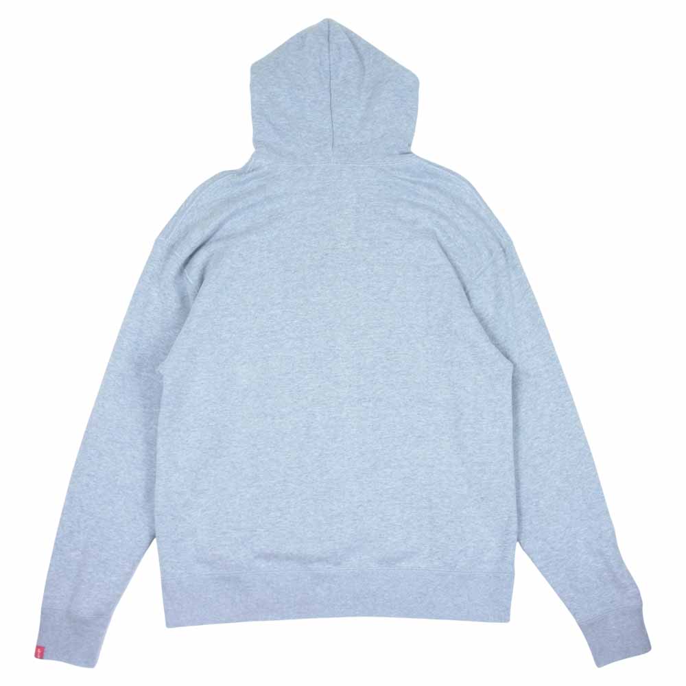 LOOPWHEELER ループウィラー BEAMS 別注 吊裏毛 パーカー 日本製 プルオーバー グレー系 L【中古】