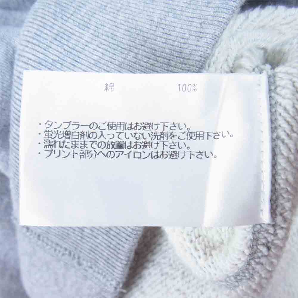 LOOPWHEELER ループウィラー BEAMS 別注 吊裏毛 パーカー 日本製 プルオーバー グレー系 L【中古】