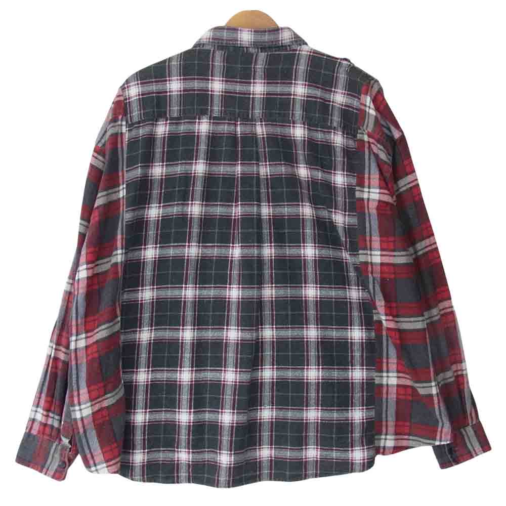 リビルドバイニードルス FK285 Wide 7 Ribbon Flannel Shirt ワイド リボンフランネル シャツ マルチカラー系【中古】