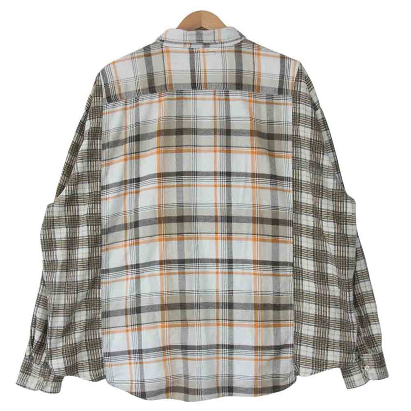 リビルドバイニードルス IN246 Flannel Shirt チェック リメイク 再構築 フランネルシャツ マルチカラー系【中古】