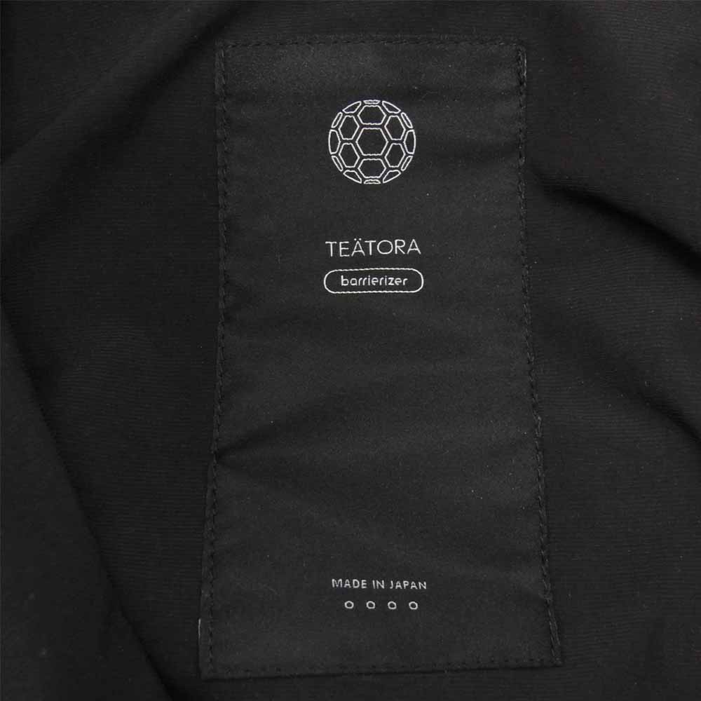 TEATORA テアトラ tt-SHT-BR Cartridge Shirt Barrierizer カートリッジ シャツ バリアライザー ブラック系 4【新古品】【未使用】【中古】