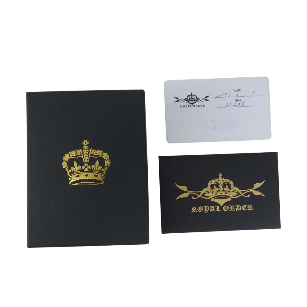ROYAL ORDER ロイヤルオーダー SP245 small star w crown スモール スター クラウン ネックレス シルバー系【中古】