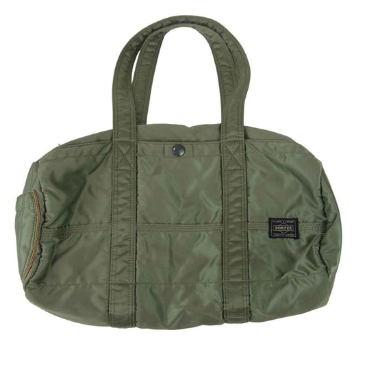 PORTER ポーター TANKER タンカー ミニボストンバッグ カーキ系【中古】