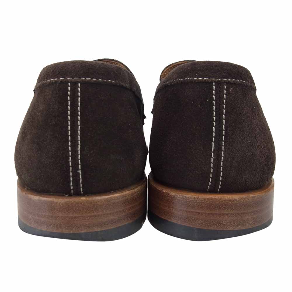 JALAN SRIWIJAYA ジャランスリウァヤ 98589 SUEDE LOAFER スエード ローファー ブラウン系 6.5【中古】
