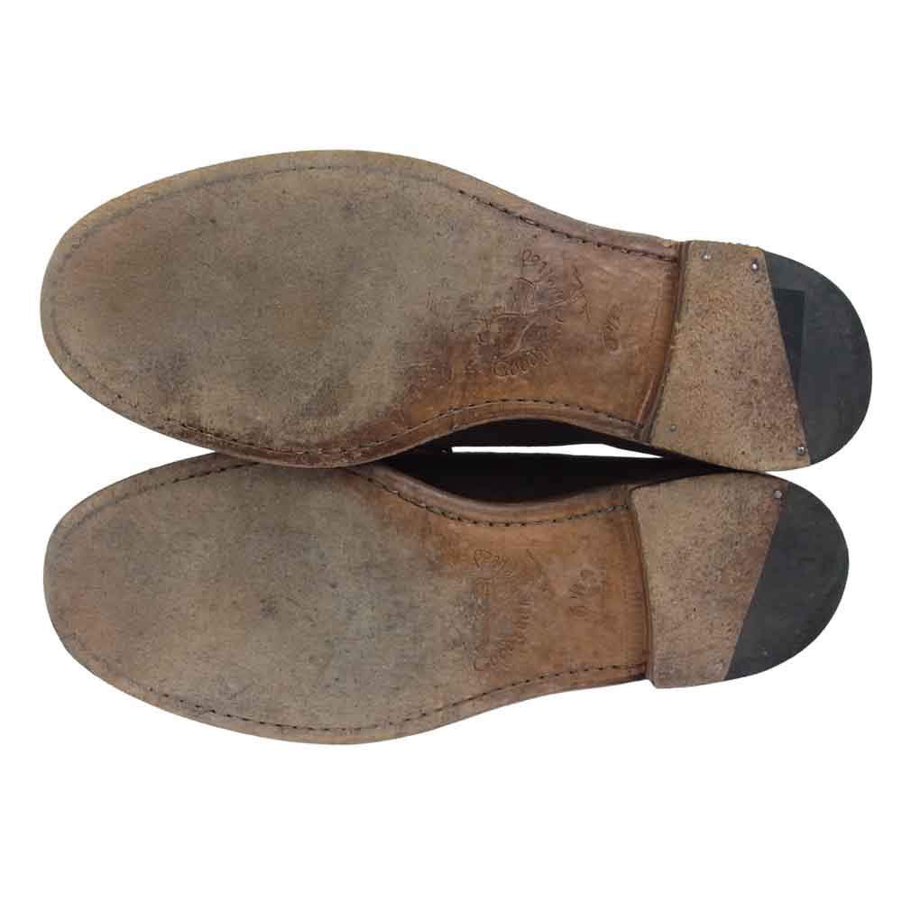 JALAN SRIWIJAYA ジャランスリウァヤ 98589 SUEDE LOAFER スエード ローファー ブラウン系 6.5【中古】
