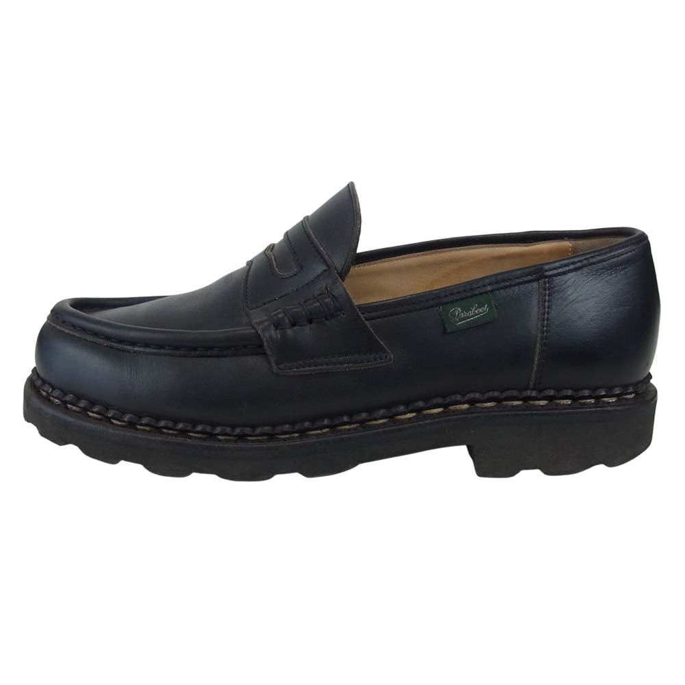 Paraboot パラブーツ 48091 REIMS ランス コインローファー ブラック系 8.5【中古】