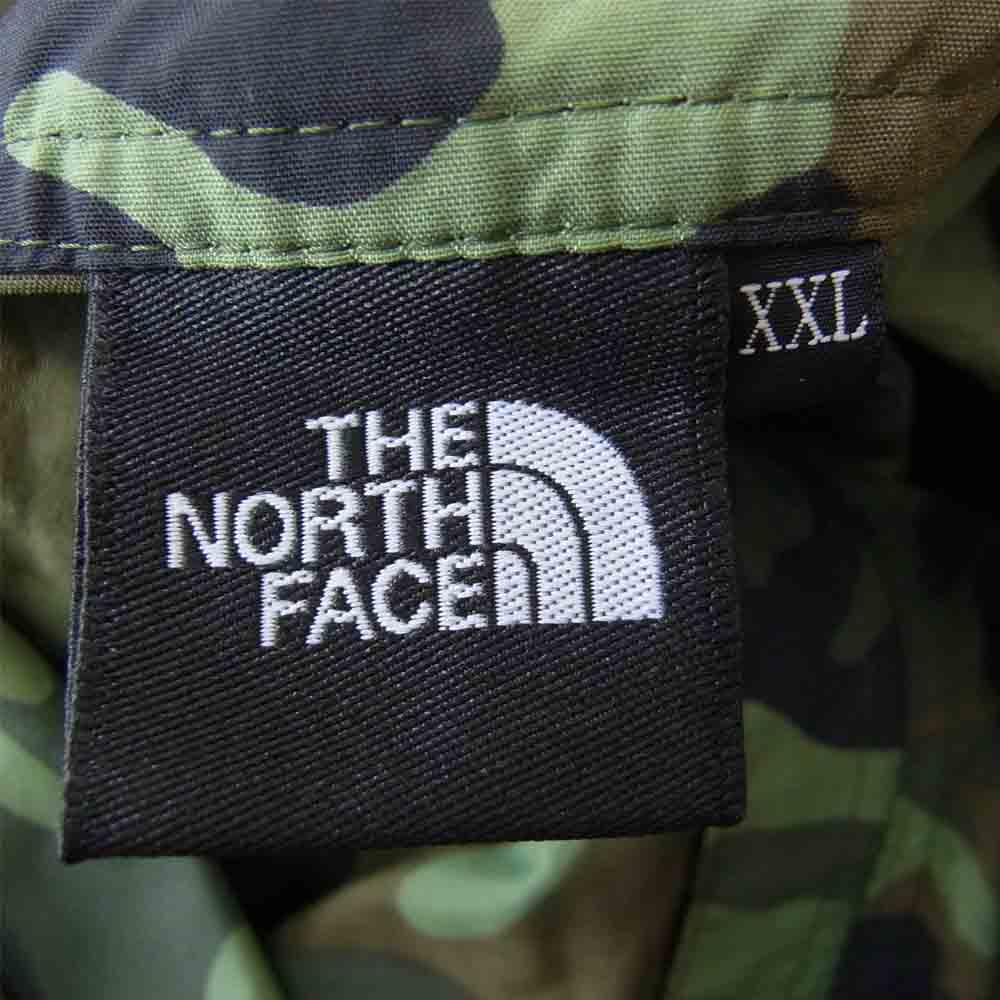 THE NORTH FACE ノースフェイス NP71535 Novelty Compact Jacket ノベルティ コンパクト ジャケット TH タイム ブッシュ ウッド カモ グリーン系 XXL【新古品】【未使用】【中古】