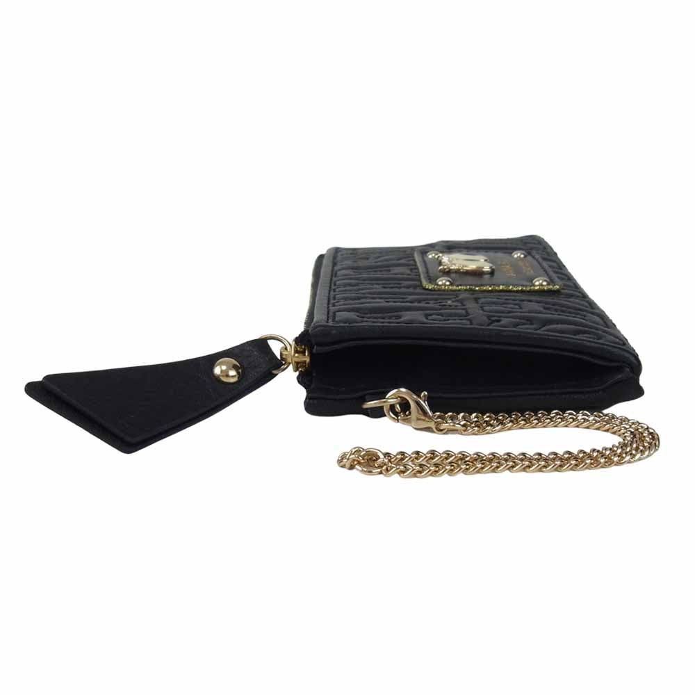 ANNA SUI アナスイ 315302 ピークアブー マルチケース ブラック系【極上美品】【中古】