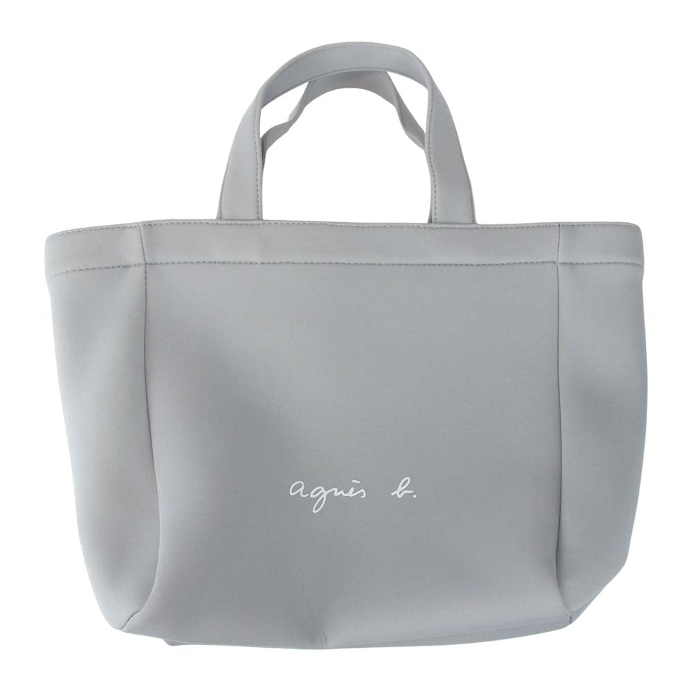 agnes b. アニエスベー RAS19-03 TOTE BAG トートバッグ グレー グレー系【新古品】【未使用】【中古】