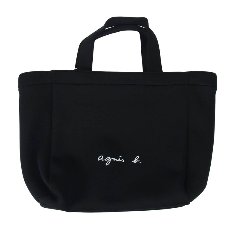 agnes b. アニエスベー RAS19-03 TOTE BAG トートバッグ ブラック ブラック系【新古品】【未使用】【中古】