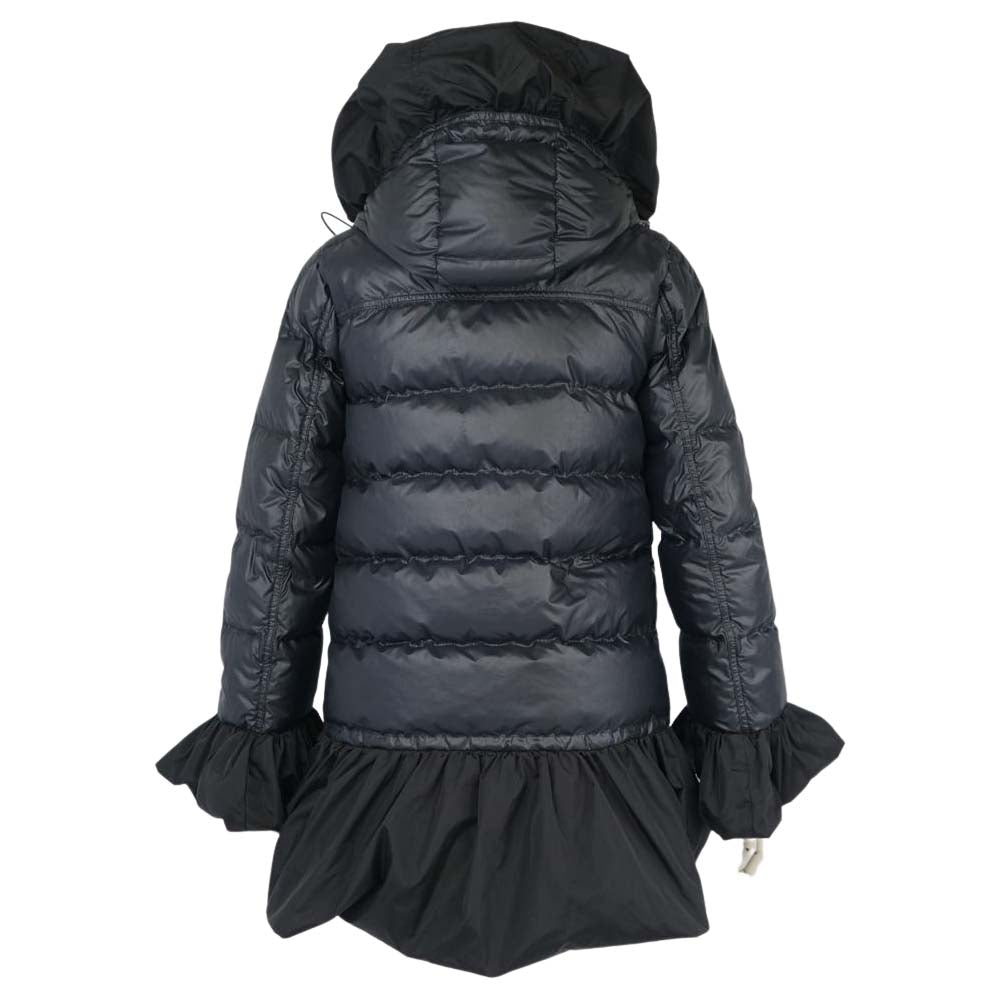 MONCLER モンクレール 国内正規品 SERI フリル ダウン ジャケット ブラック系 00【中古】