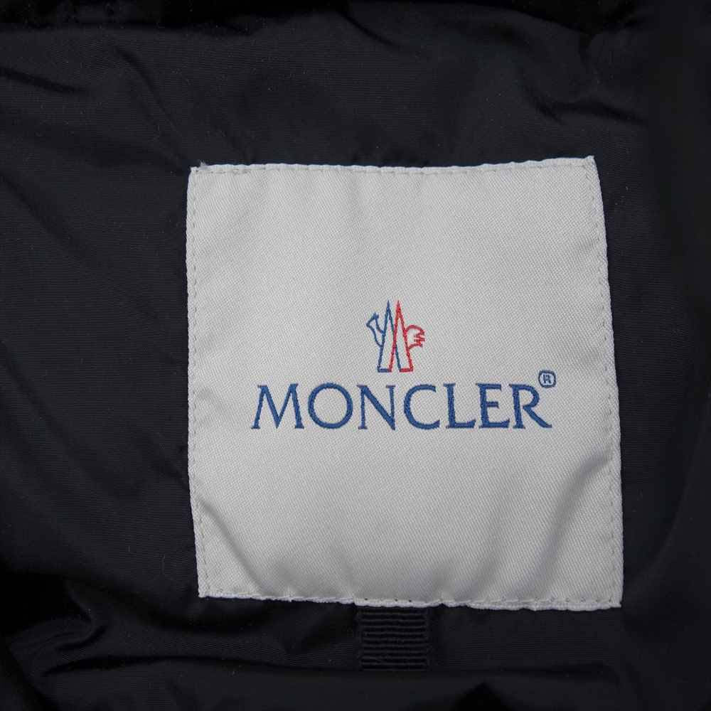 MONCLER モンクレール 国内正規品 SERI フリル ダウン ジャケット ブラック系 00【中古】