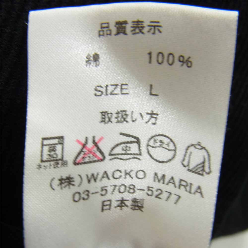 WACKO MARIA ワコマリア GP-C-101-FRUSCIANTE コーデュロイ パンツ ブラック系 L【中古】