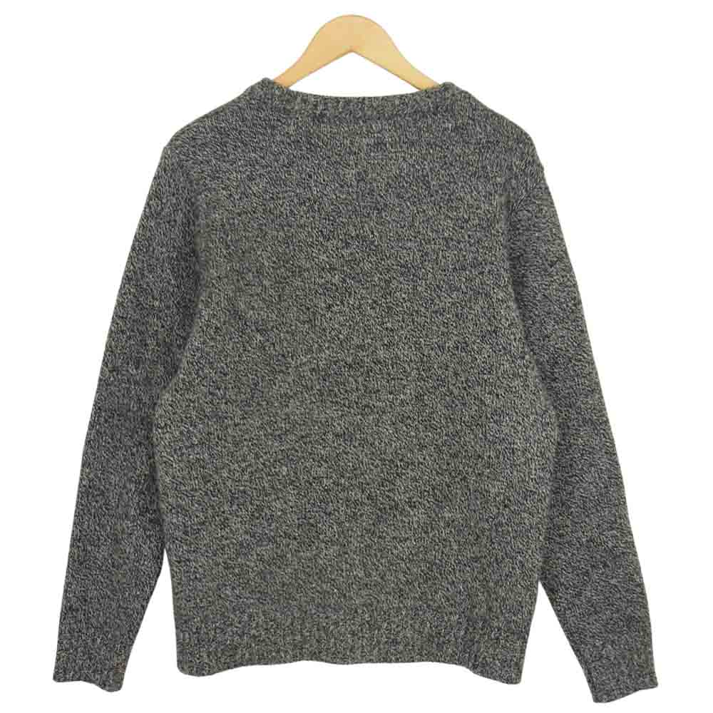 WACKO MARIA ワコマリア 16FW-WMK-KN01 CLASSIC CREW SWEATER クラシック クルー セーター ブラック系 L【中古】