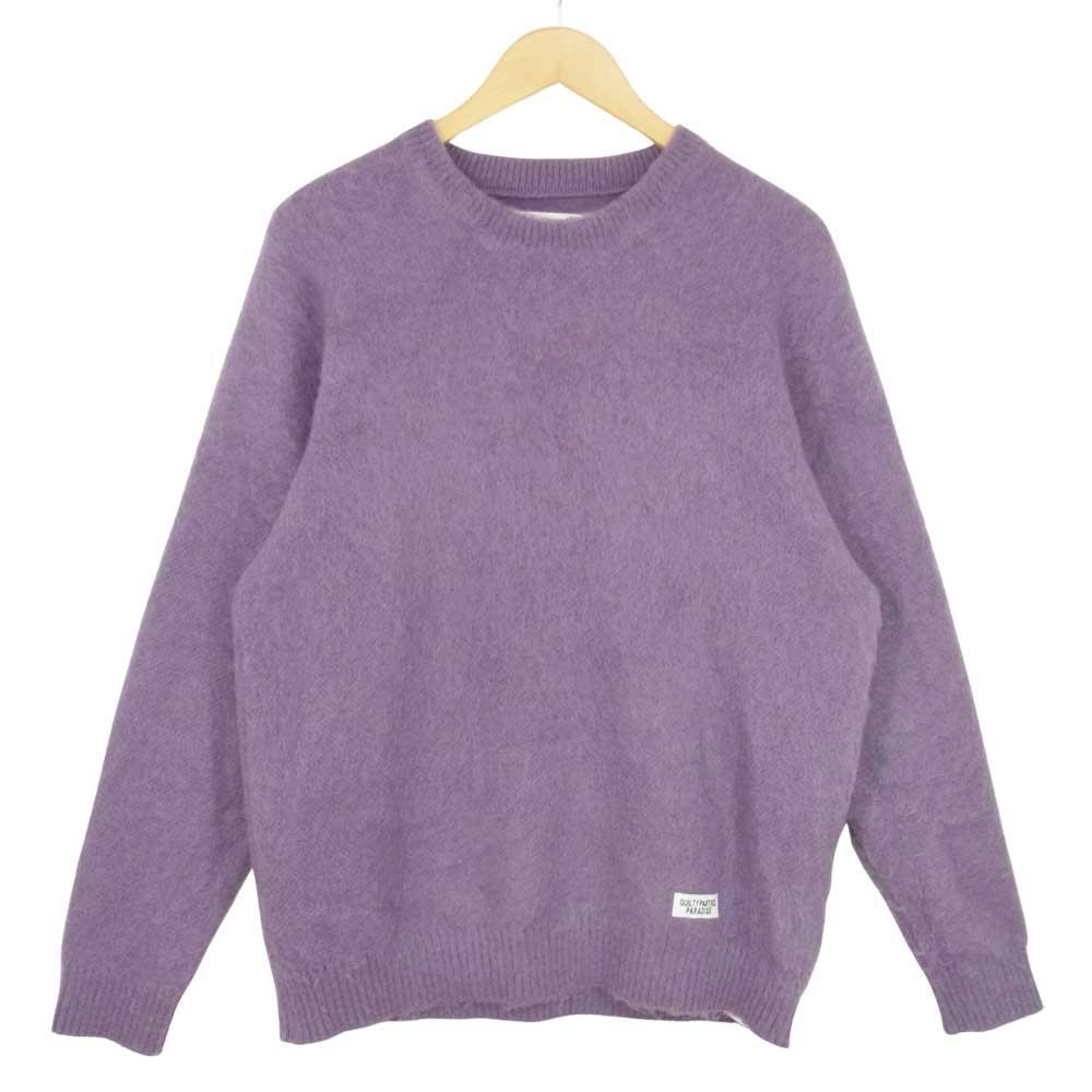 WACKO MARIA ワコマリア モヘア セーター パープル系 M【中古】