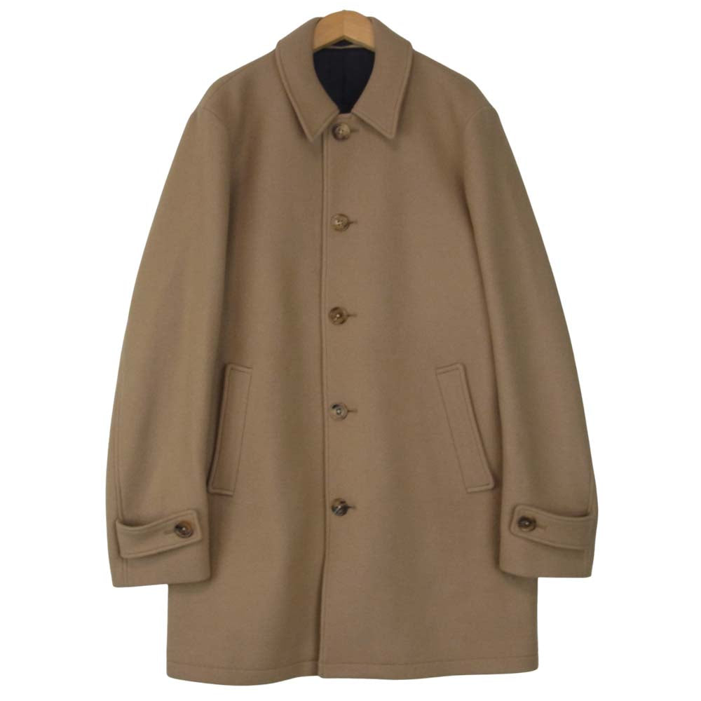 WACKO MARIA ワコマリア 14AW-BAL-01 BAL COLLAR COAT バル カラー コート ベージュ系 L【美品】【中古】
