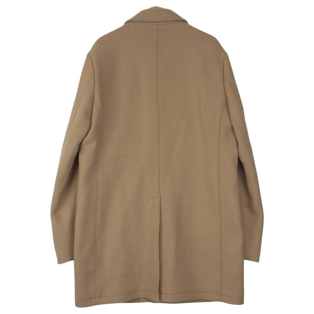 WACKO MARIA ワコマリア 14AW-BAL-01 BAL COLLAR COAT バル カラー コート ベージュ系 L【美品】【中古】