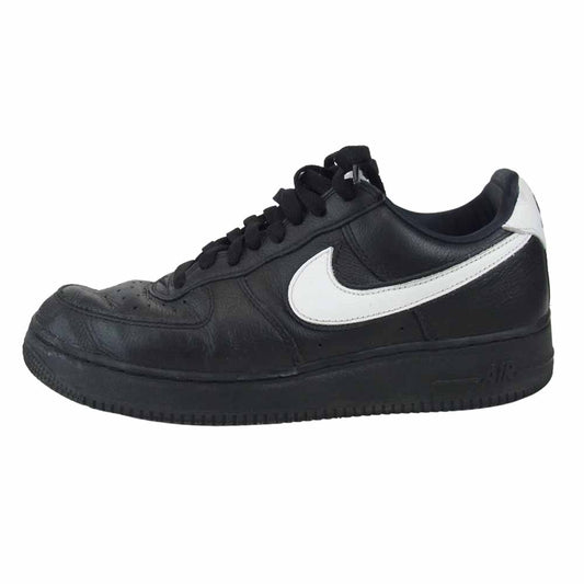 NIKE ナイキ AIR FORCE1 エアフォース ワン ローカット スニーカー ブラック系 27㎝【中古】