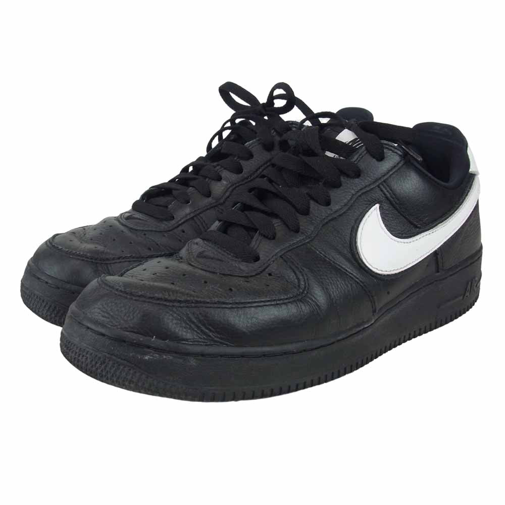 NIKE ナイキ AIR FORCE1 エアフォース ワン ローカット スニーカー ブラック系 27㎝【中古】
