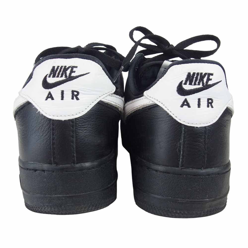 NIKE ナイキ AIR FORCE1 エアフォース ワン ローカット スニーカー ブラック系 27㎝【中古】