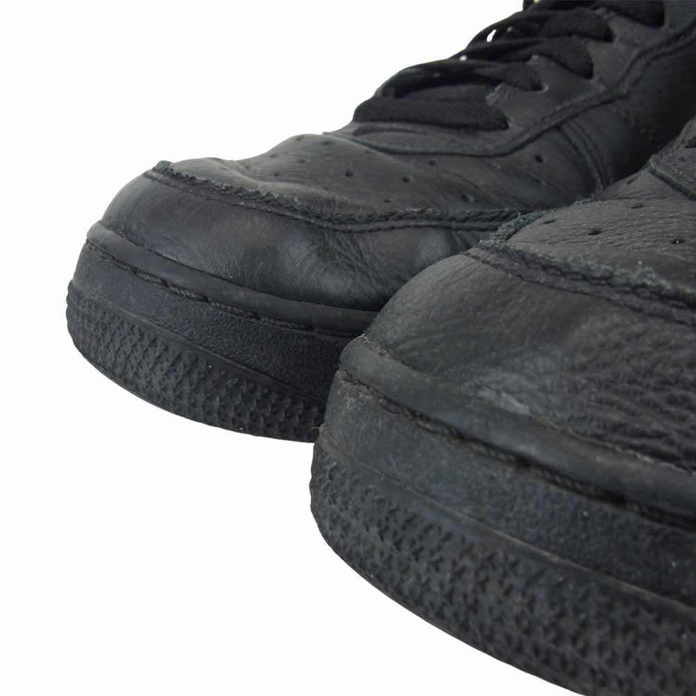 NIKE ナイキ AIR FORCE1 エアフォース ワン ローカット スニーカー ブラック系 27㎝【中古】