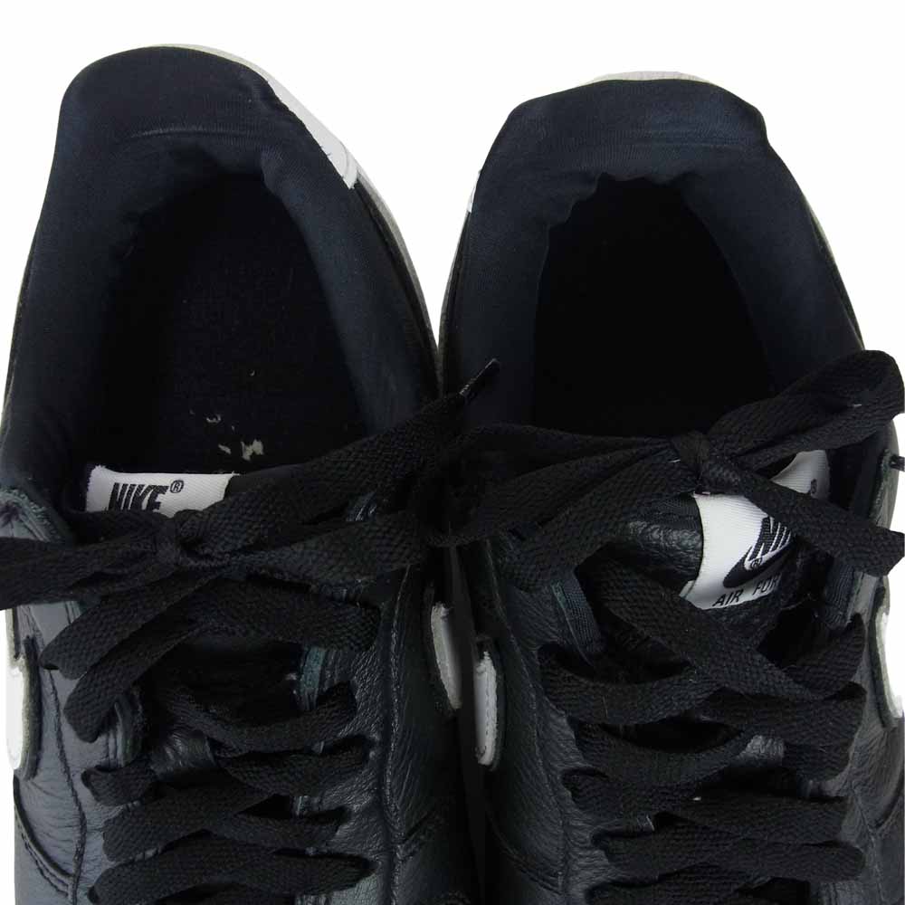 NIKE ナイキ AIR FORCE1 エアフォース ワン ローカット スニーカー ブラック系 27㎝【中古】