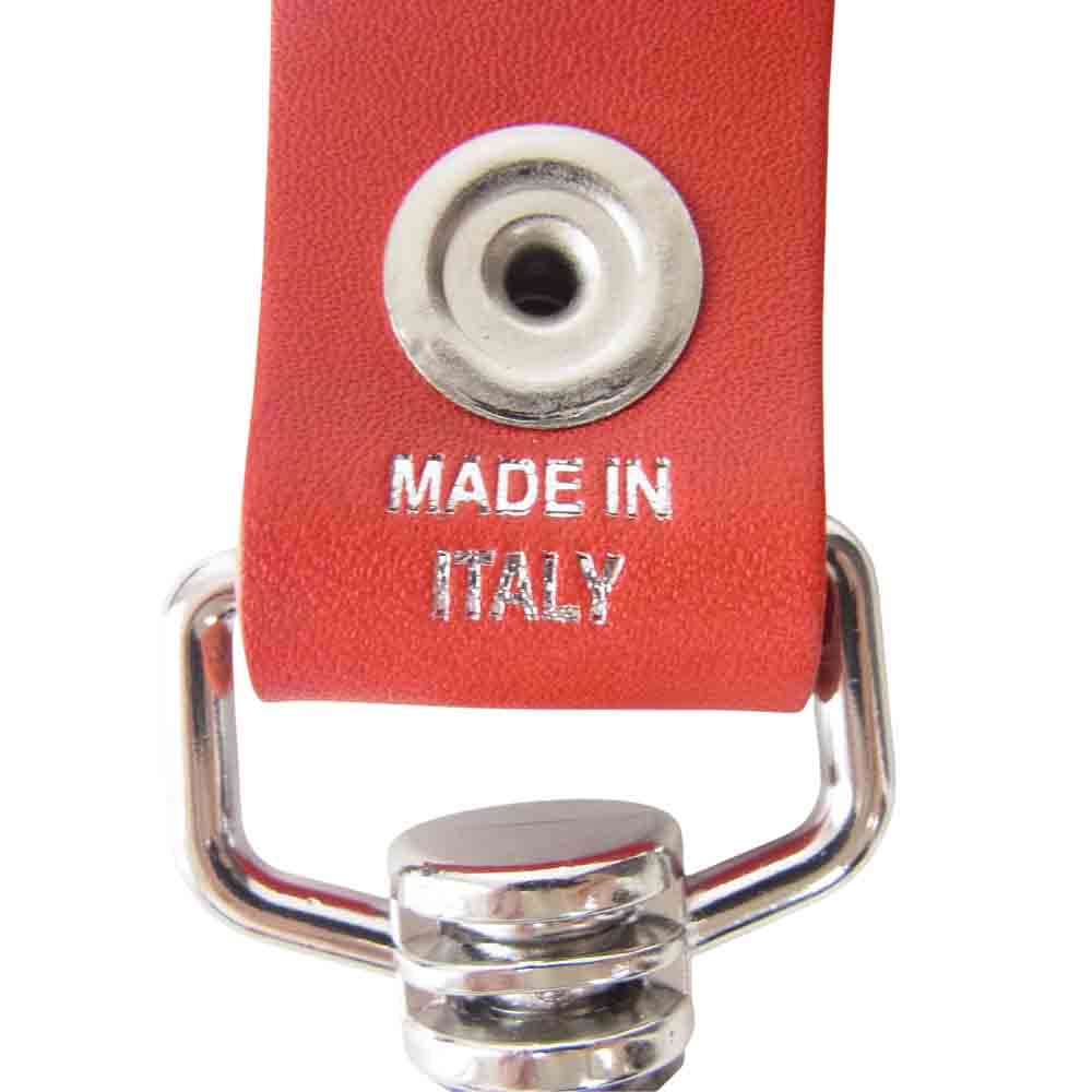 Supreme シュプリーム 21SS LEATHER KEY LOOP ロゴ レザーキー ループ レッド系【新古品】【未使用】【中古】