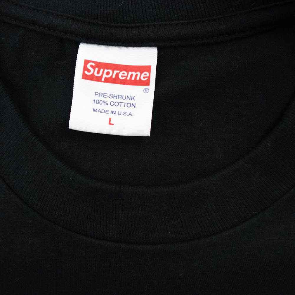 Supreme シュプリーム 20AW Futura Logo Tee フューチュラ ロゴ Tシャツ ブラック系 L【中古】